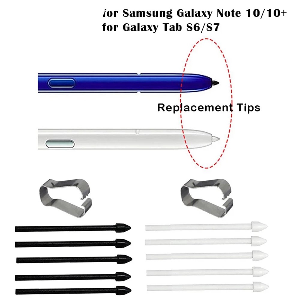 1 Bộ Bút Cảm Ứng Samsung Galaxy Note 20 / Note 20 Ultra Kèm Kẹp Kim Loại