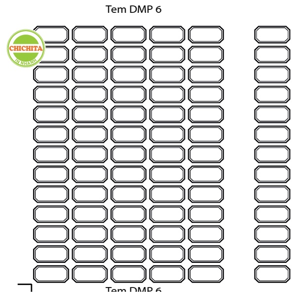 65 Tem Dán Tự Dính Dấu Mỹ Phẩm, Hộp, Túi Hàng Có Sẵn giá rẻ