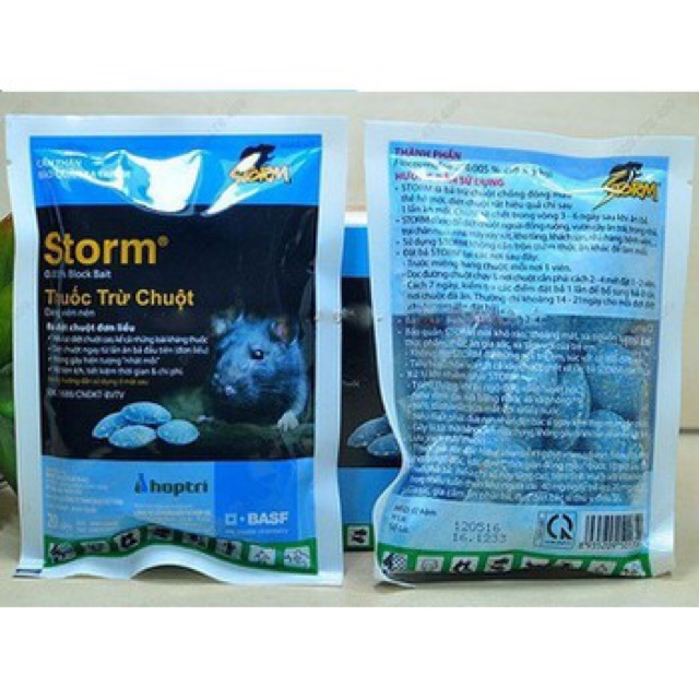  Thuốc diệt chuột STORM (gói 20 viên)