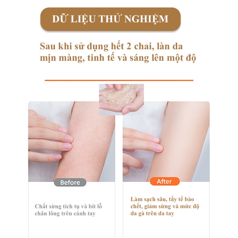 Muối Tắm Tẩy Tế Bào Chết Body Làm Sạch Sâu Chăm Sóc Da Muối Tắm Hoa Quả Giúp Da Trắng Sáng Đẹp Da