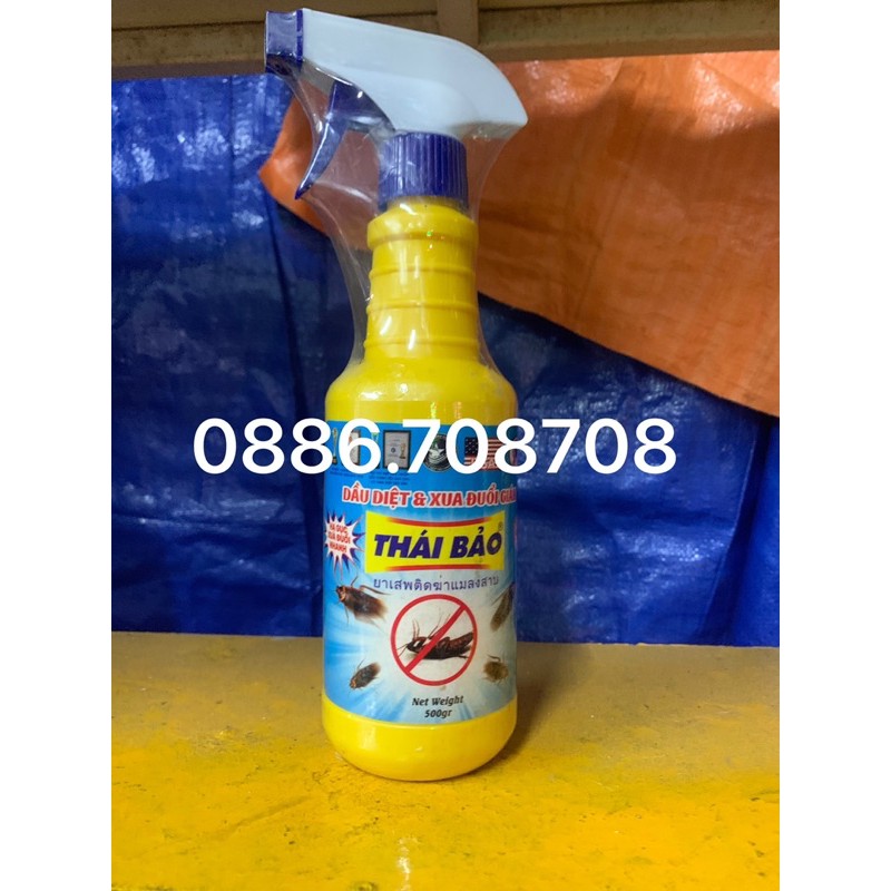 Dầu diệt và của đuổi gián Thái bảo 450g