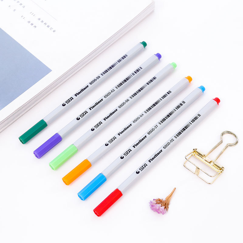 NIKKI Bút mực gel siêu mịn 0.4mm 26 màu tùy chọn