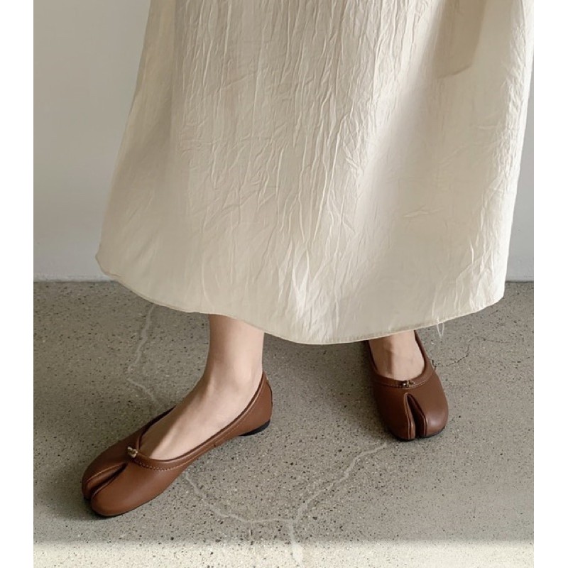 Giày búp bê móng heo maison margiela hàn quốc
