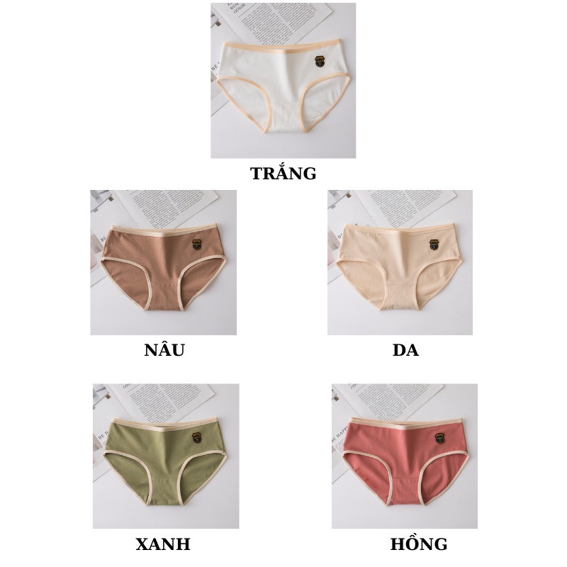 Quần lót nữ cotton mềm mại giá rẻ thoải mái QL10 | BigBuy360 - bigbuy360.vn