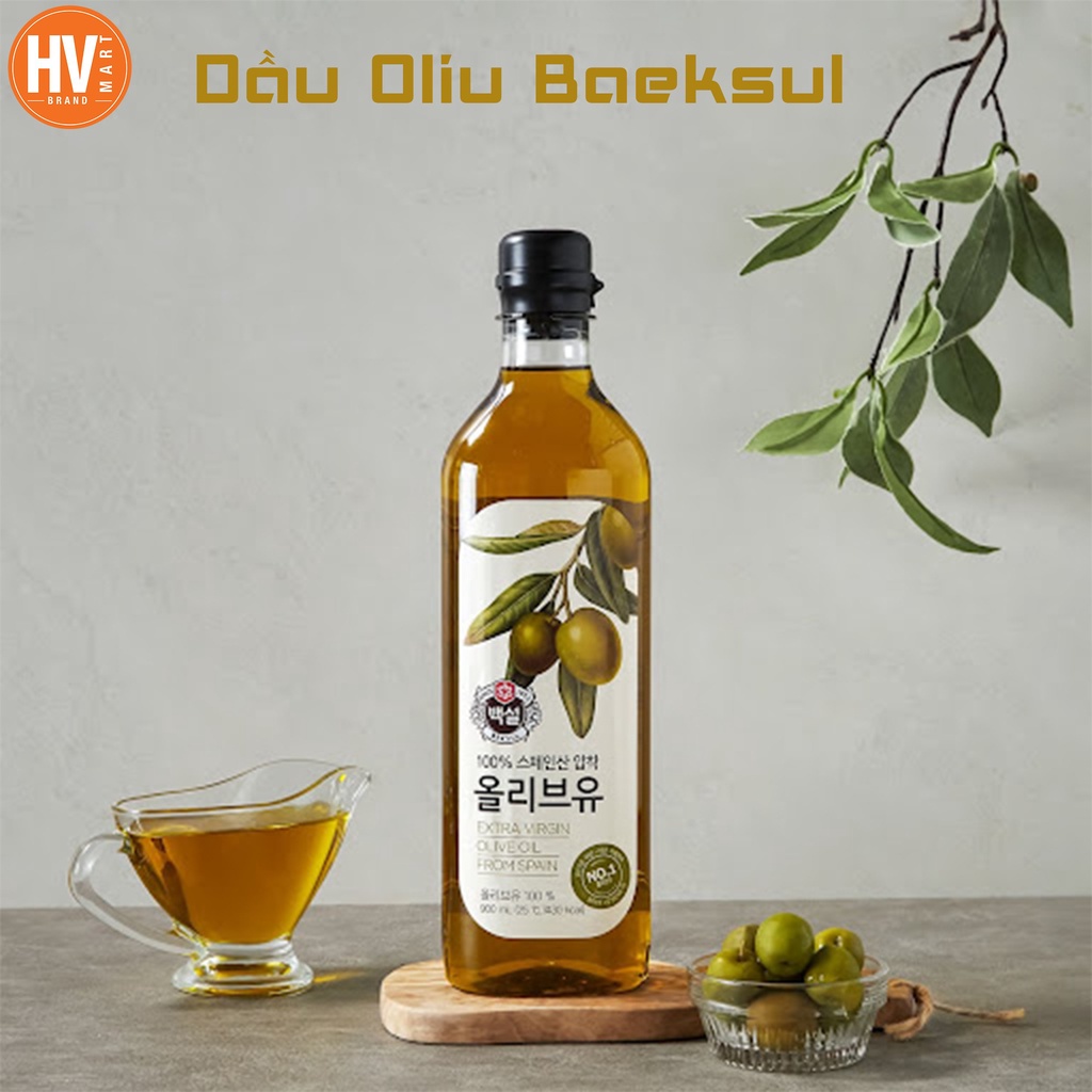 [Hàng Chuẩn Hàn] Dầu Oliu Beksul Hàn quốc 500ml