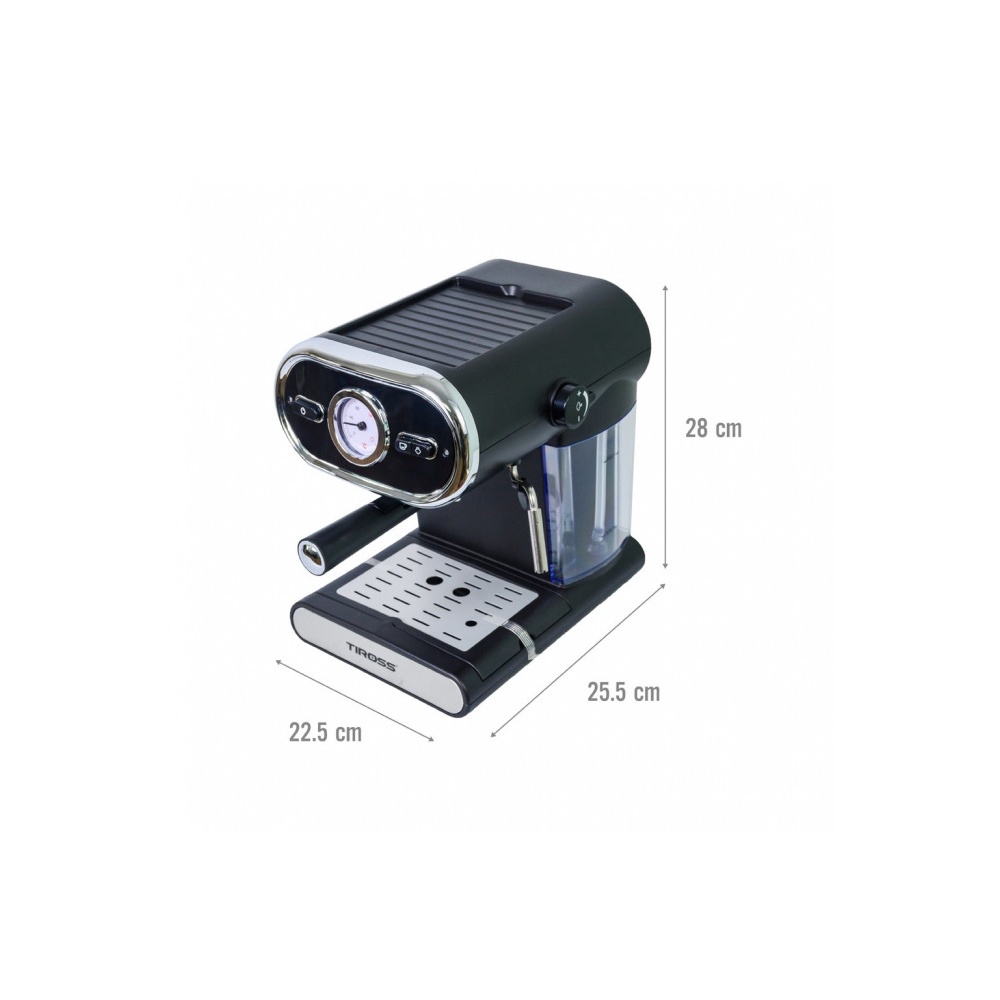 Máy pha cà phê Espresso Tiross TS6211 công nghệ Ba Lan