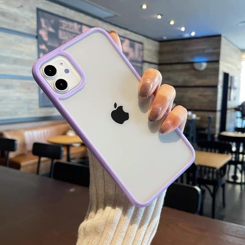 Ốp iphone viền tím loại đẹp