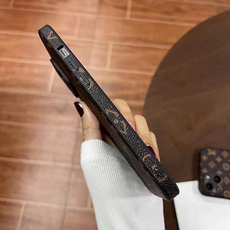 Ốp Điện Thoại Da Cao Cấp Chống Sốc Mẫu Mới Phong Cách Âu Mỹ Cho Apple 13pro iphone12 11 xsmax xr