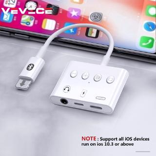 Đầu chia cổng sạc và tai nghe 3.5mm cho iphone