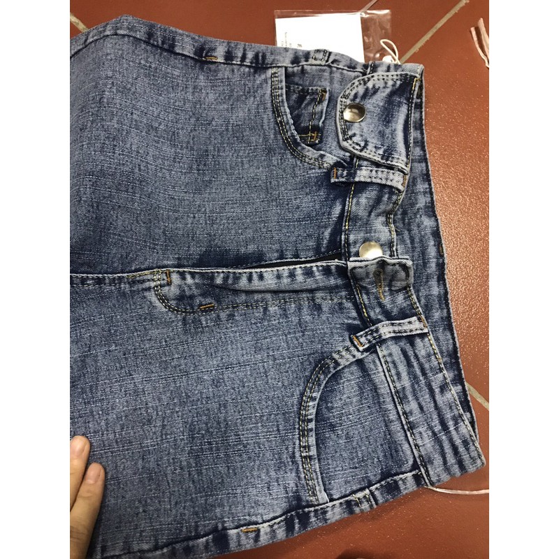 Quần Jeans lưng cao siêu co dãn