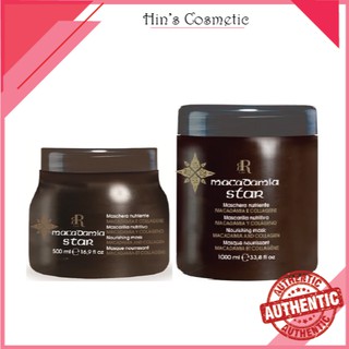 Dầu hấp phục hồi tái tạo tóc rr line macadamia star 500 - 1000ml