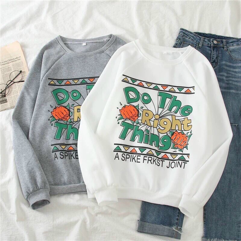 Áo thun Sweater UNISEX - Nam Nữ