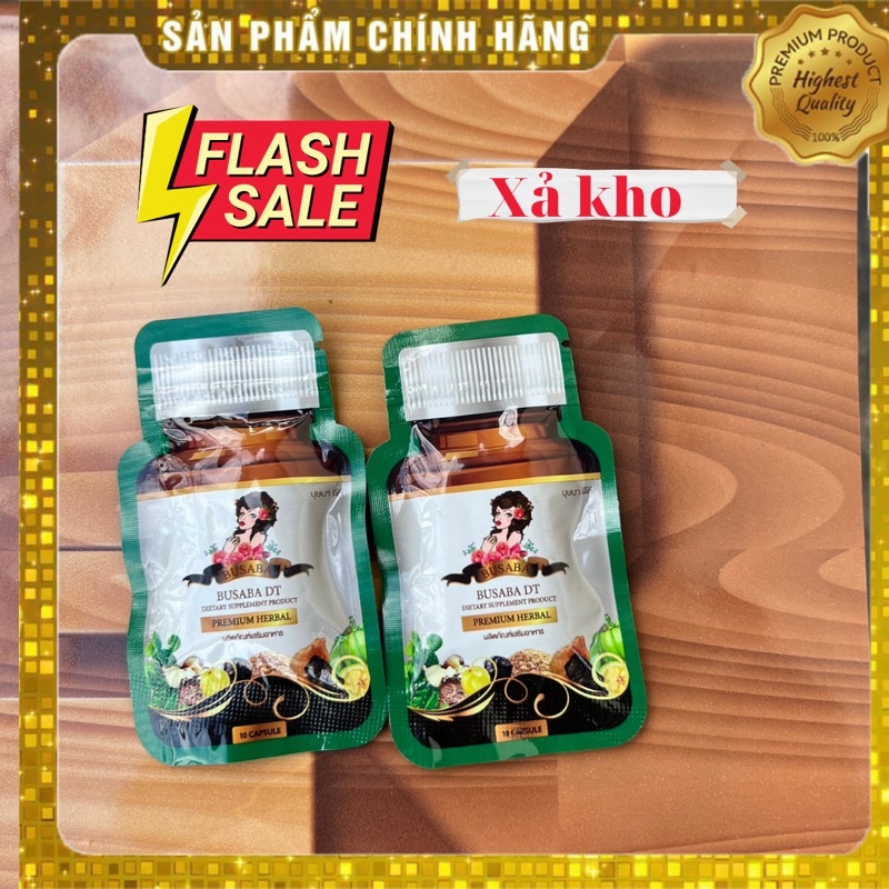 Giảm cân busaba thái lan khử mỡ bụng giá khuyến mãi