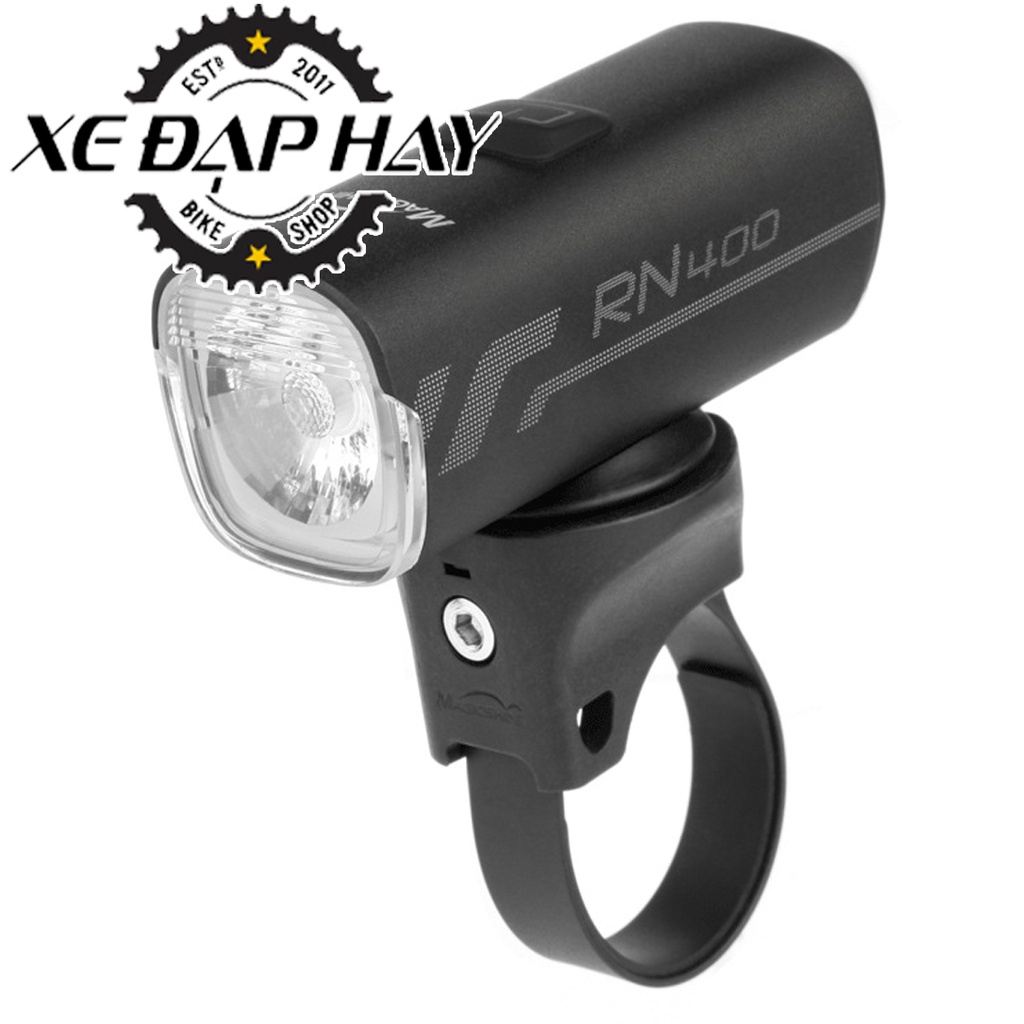 [Phụ Kiện Xe Đạp Cao Cấp] Đèn Pha Xe Đạp Chính Hãng MAGICSHINE RN400 | Độ Sáng 400 Lumens, Sạc Pin USB