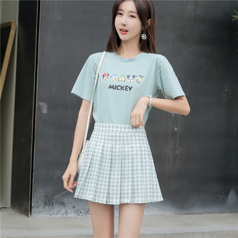 Chân Váy Chữ A Lưng Cao Phong Cách Hàn Quốc Cho Nữ | BigBuy360 - bigbuy360.vn