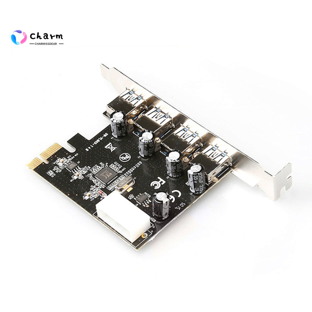 [CI] Availble 4 Port 5Gbps USB 3.0 PCI-E Expansion Express Card Adapter for Windows 7/XP/Vista