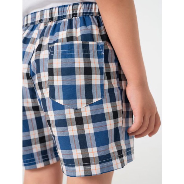 Set 2 quần đùi thô cotton bé trai Canifa