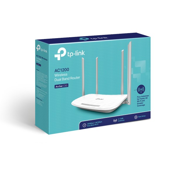 Bộ phát wifi Băng Tần Kép TP-Link Archer C50 4 râu