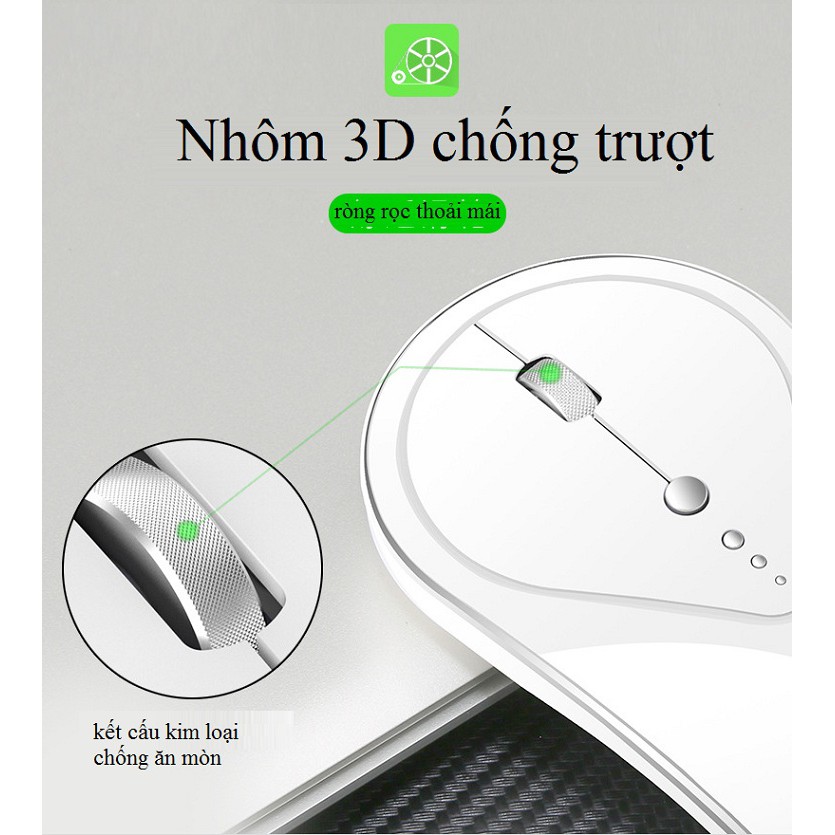 Bàn phím chuột không dây ❤️FREESHIP❤️ Bàn phím chuột bluetooth cao cấp - Bộ bàn phím chuột phiên bản sạc LT600