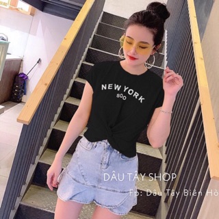 Áo kiểu xoắn eo