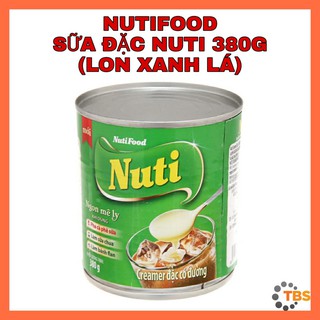 [NUTIFOOD-HỘP LON XANH LÁ 380G] SỮA ĐẶC NUTI, HỘP LON XANH LÁ 380G