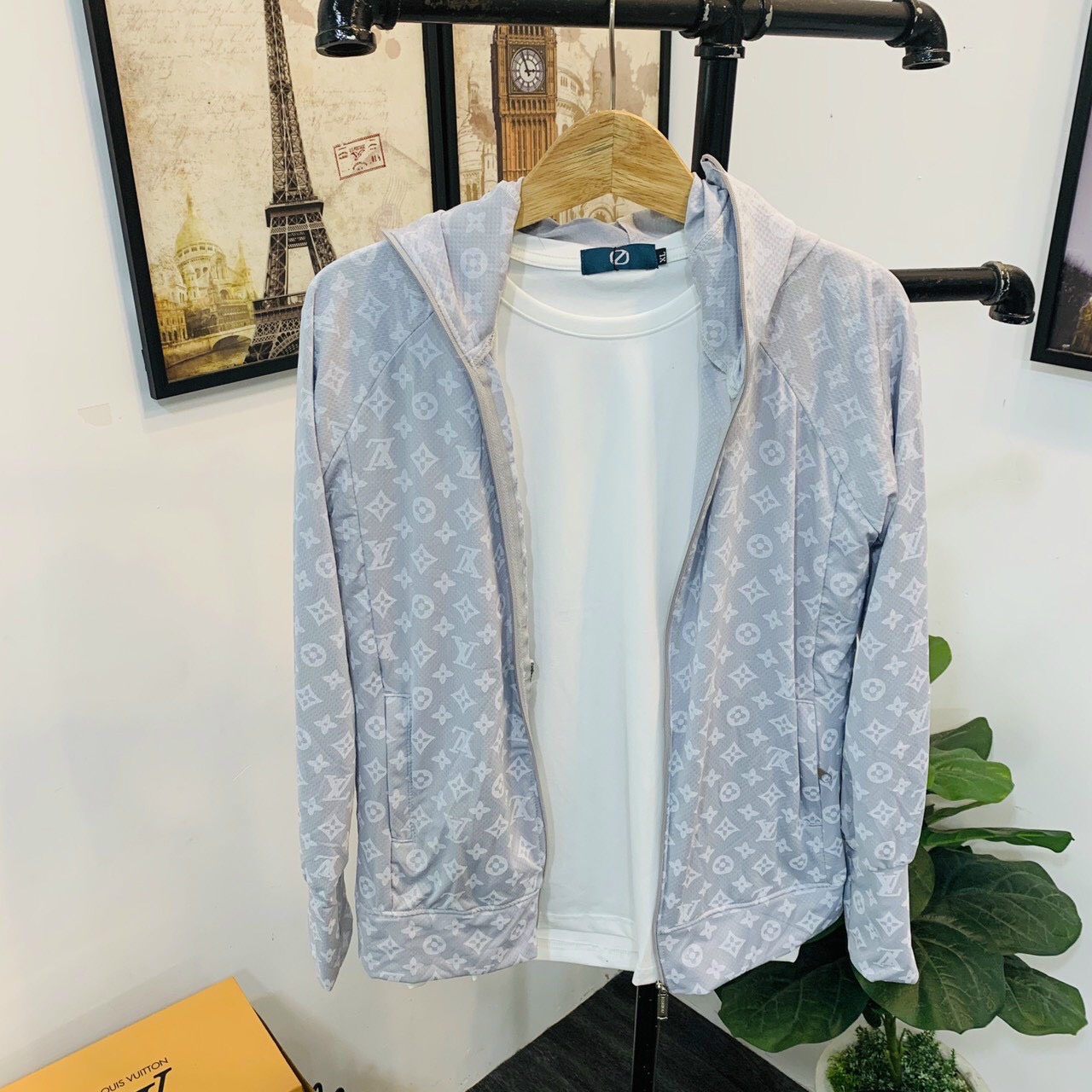 áo khoát lv chồng nắng nam nữ vải chuẩn shop | BigBuy360 - bigbuy360.vn