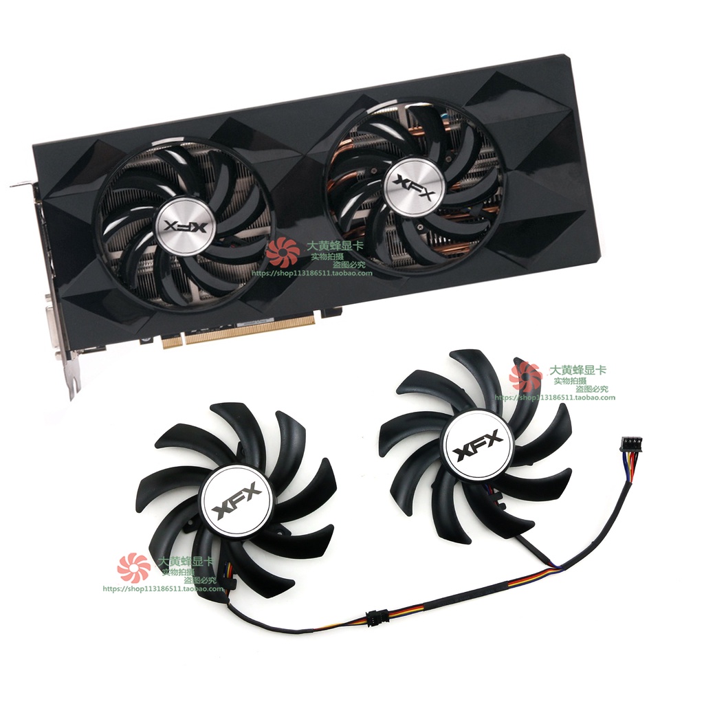 Card Đồ Họa Tản Nhiệt XFX Tin Nhắn Xem R9 390 280 280X Sói Đen Demon R9 270 270 270X Internet Cafe P