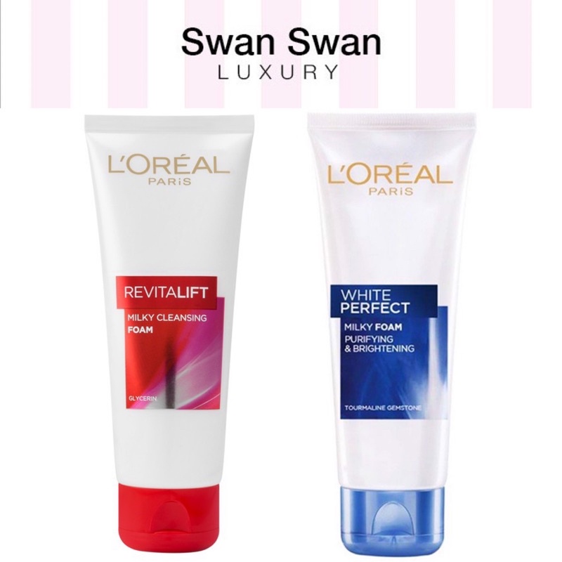 Sữa Rửa Mặt Loreal Paris Trắng Sáng 100ml