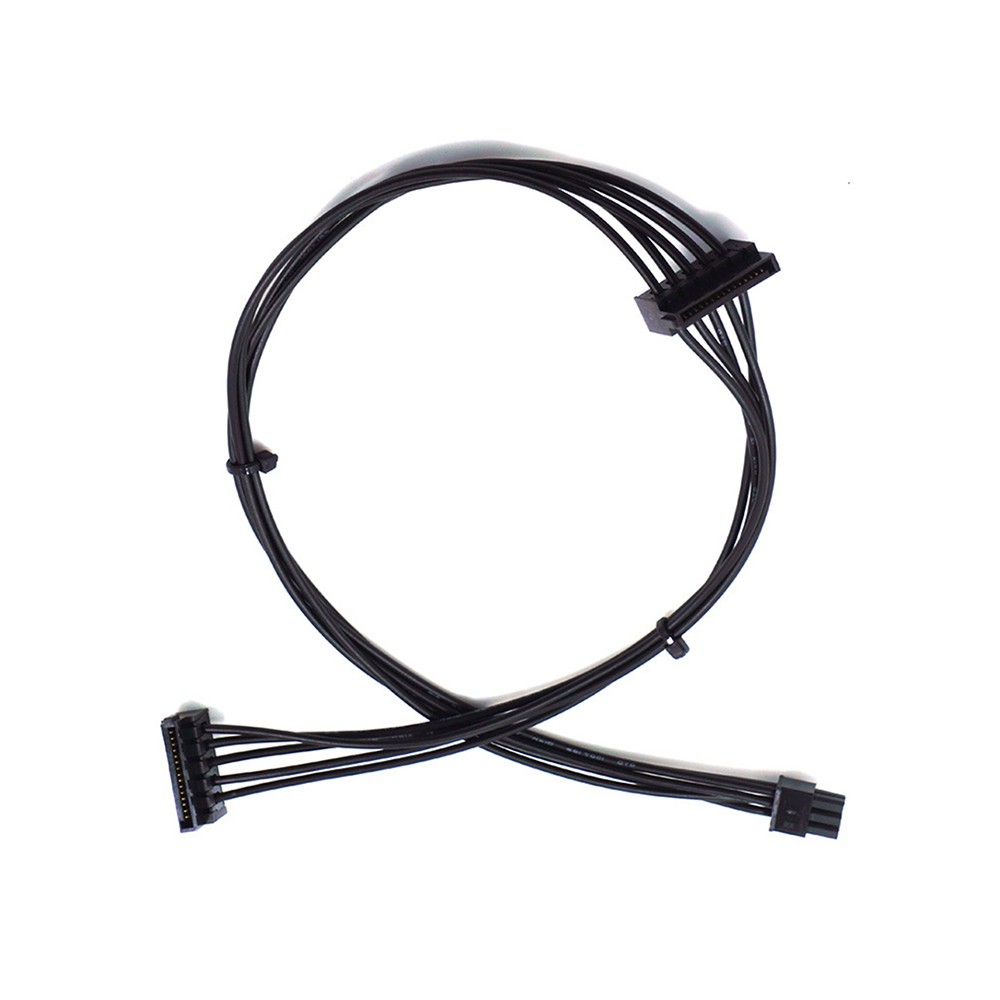 Cáp ChuyểN ĐổI NguồN ĐiệN Mini 6 Pin Sang 2 SATA 15PIn Cho Dell
