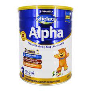 Sữa bột Dielac Alpha Step  3, 4 - 900g, 1.5kg