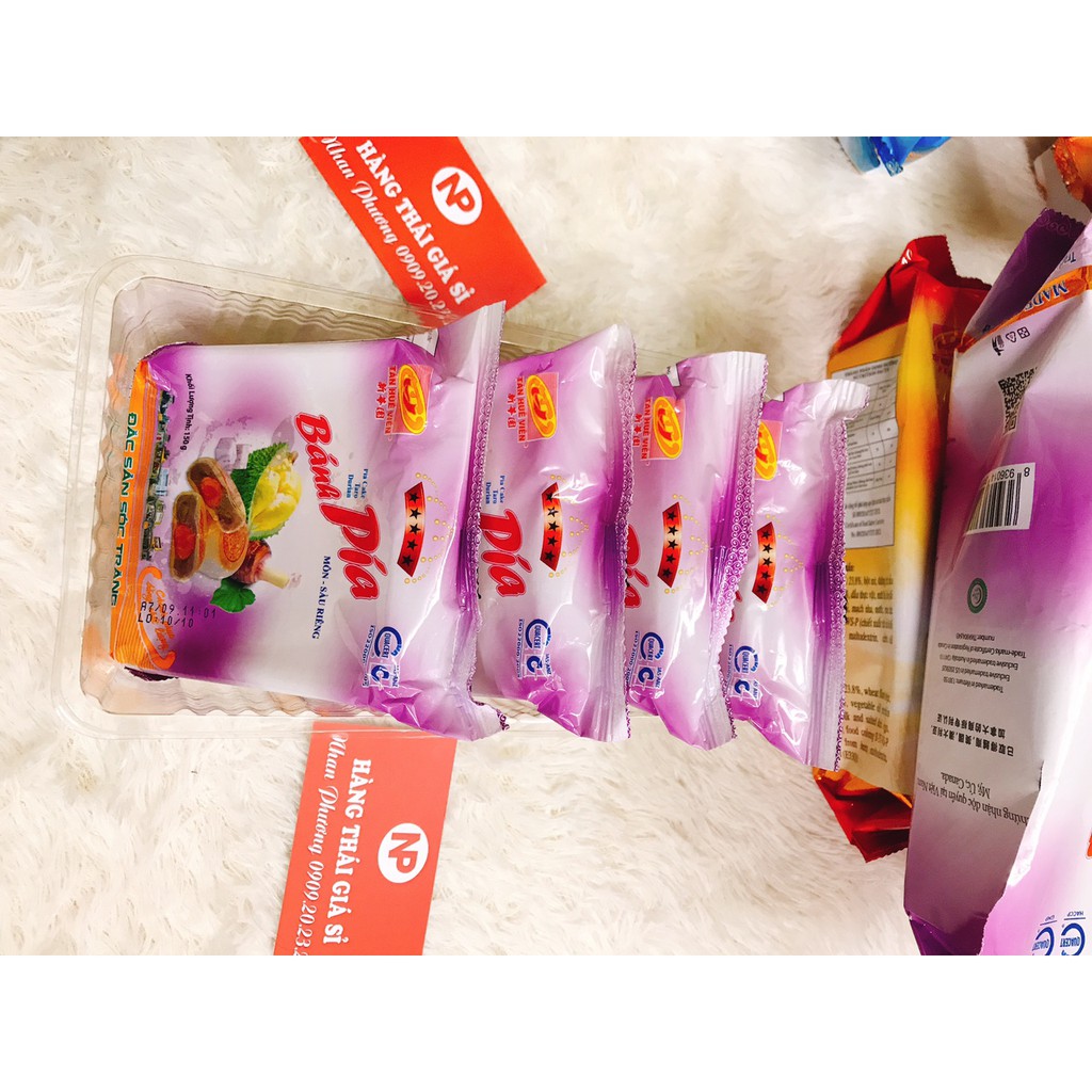 Bánh Pía Đậu Xanh Sầu Riêng Trứng Muối Tân Huê Viên