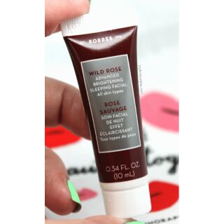 [Tuýp 20ml] Mặt nạ ngủ Korres Wildrose Advanced Brightening Sleeping Facial