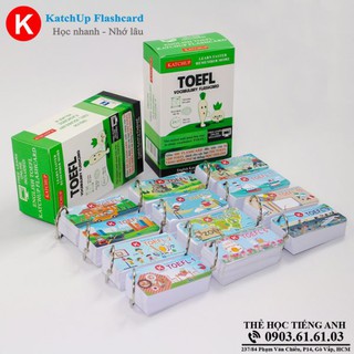 COMBO Flashcard Tiếng Anh TOEFL (1100 từ) – 3 loại giấy