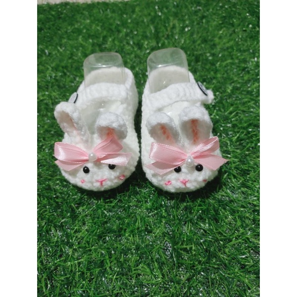 Giày len cho bé không dán đế