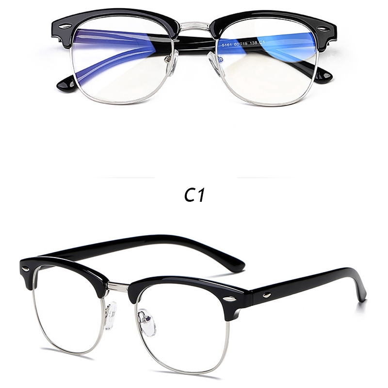 Mắt kính chống ánh sáng xanh thời trang vintage cho nam và nữ