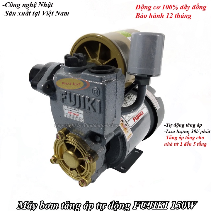 Máy Bơm Nước Đa Năng  FUJIKI FZ - 150BE - Công suất 150W - Bảo hành 12 tháng