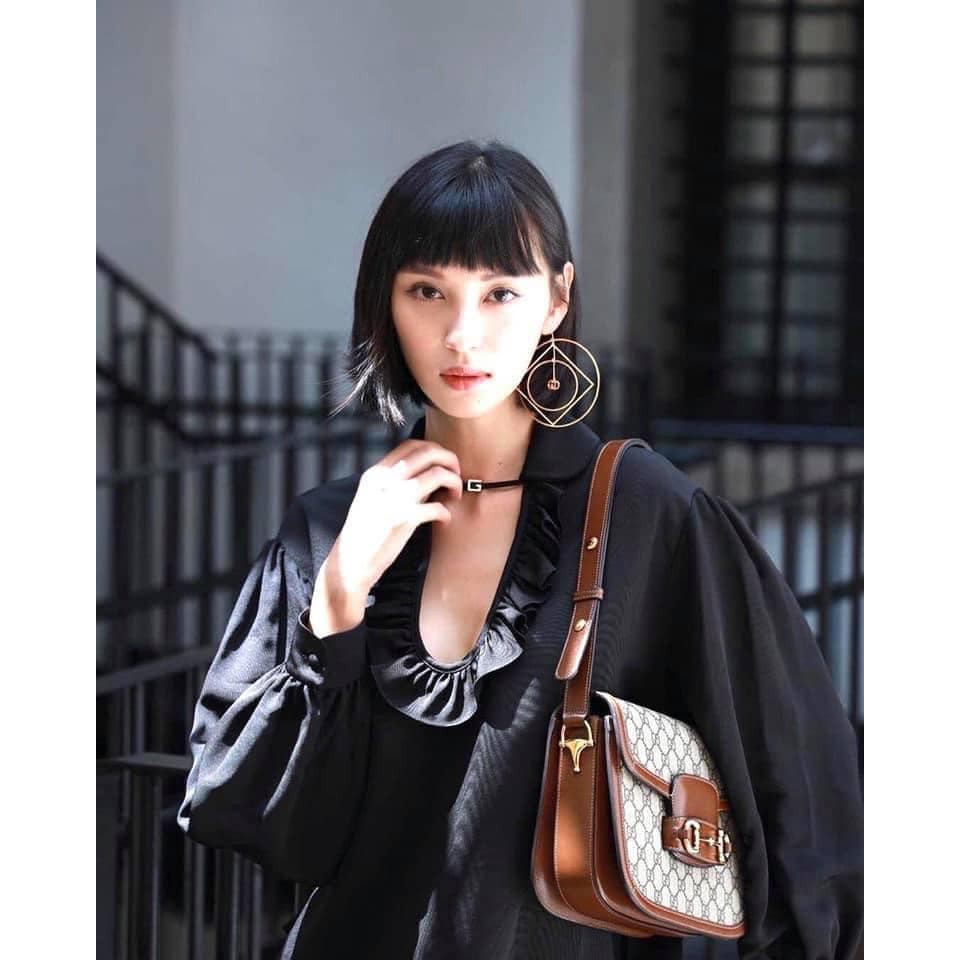 Túi xách nữ hàn quốc GG xích nâu 160K,💖FREESHIP💖,size 23 cm | BigBuy360 - bigbuy360.vn