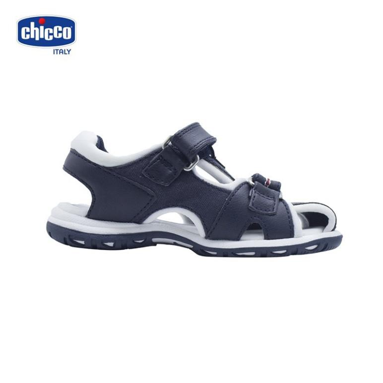 Sandal mát-xa chân bé Chicco - Trắng Xanh