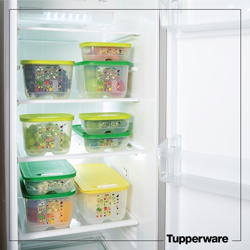 Bộ hộp trữ mát Ventsmart 4, 5, 6, 7, 9 hộp - Chính hãng Tupperware Việt Nam