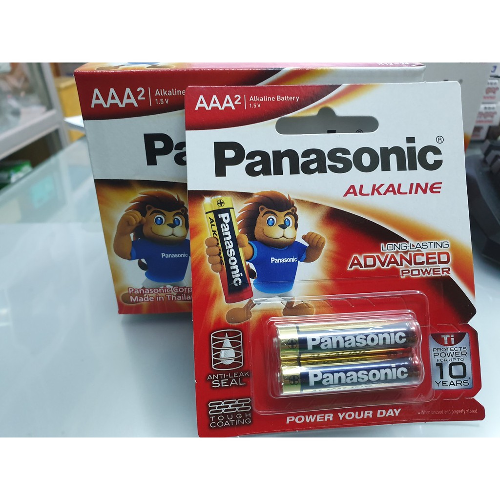 Vỉ 2 viên Pin Panasonic Alkaline 3A LR6T/2B Battery