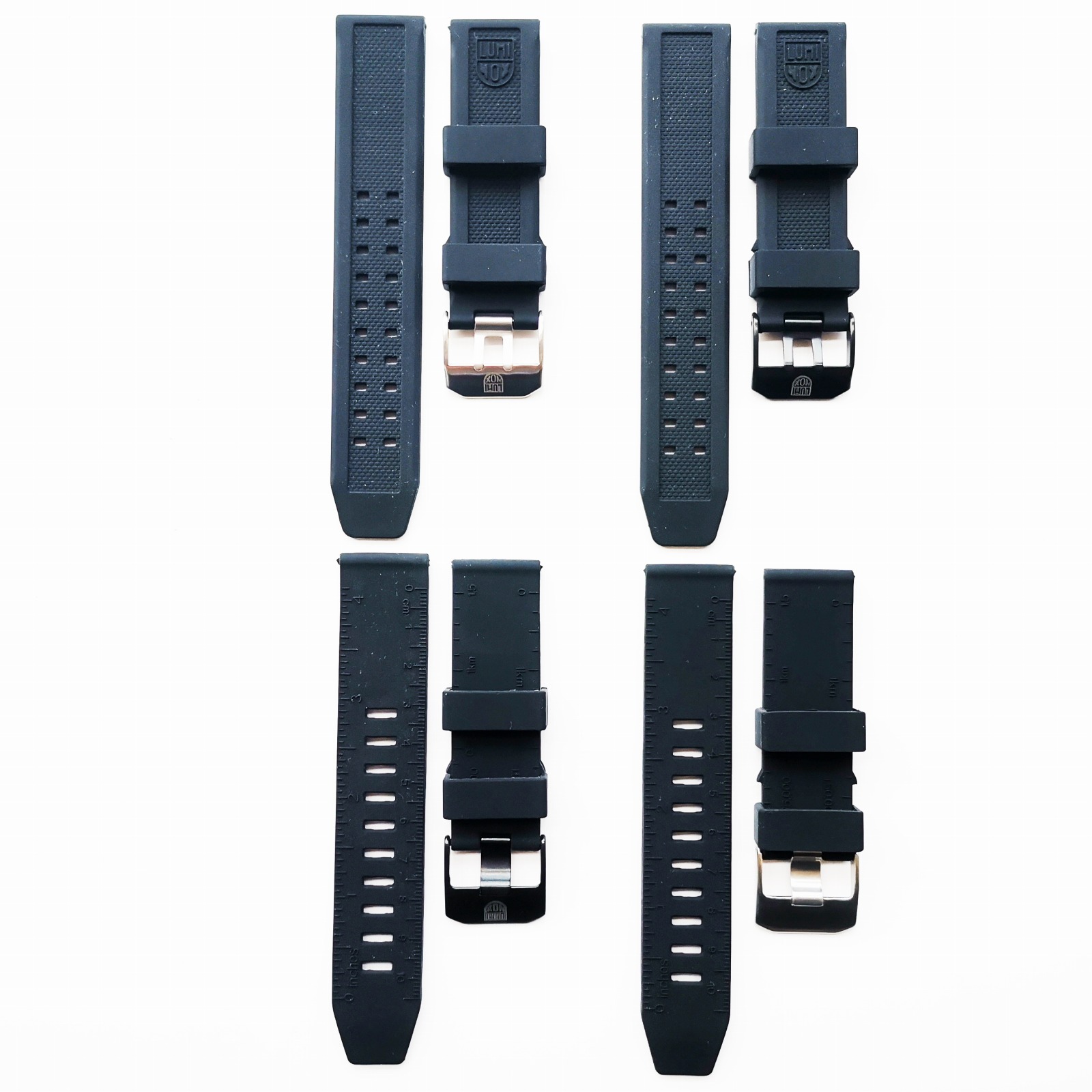 Universal Watchstraps Silicone Watch Strap Dây đeo cao su 23mm Dây đeo đồng hồ Band 3051 3150 Compass Series Watchbands