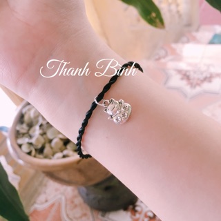 Vòng chỉ đỏ mặt mèo thần tài