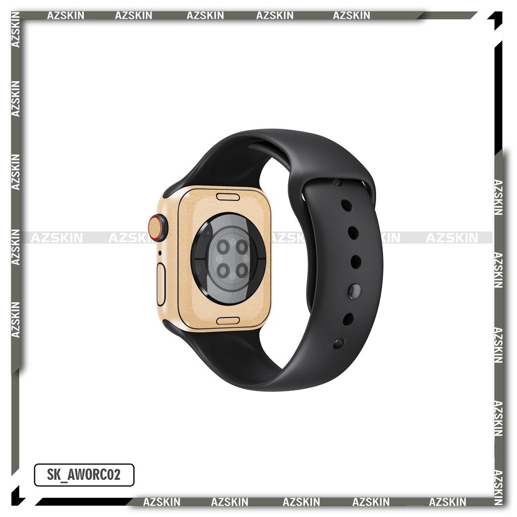 Miếng Dán Skin Apple Watch Gold Nhám |SK_AWORC02| Chất Liệu Film 3M Nhập Khẩu, Tạo Khuôn Cắt CNC, Dán Full Bady Máy