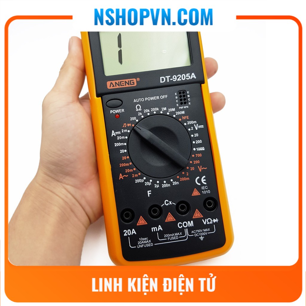 Đồng Hồ Đo Điện DT-9205A