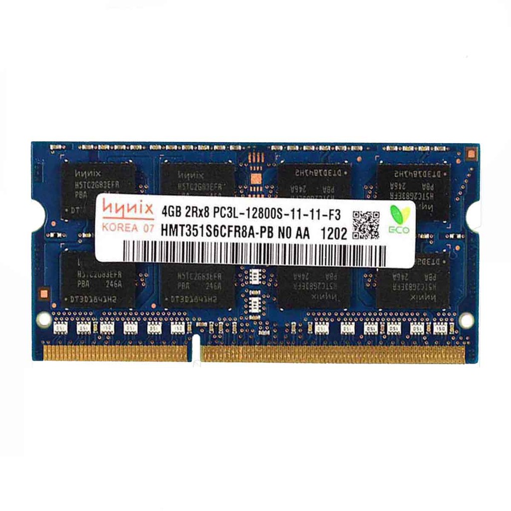 Thẻ Nhớ Ram 4gb 2rx8 Pc3L-12800S Ddr3L 1600mhz Cl11 Sodimm 1.35v | BigBuy360 - bigbuy360.vn