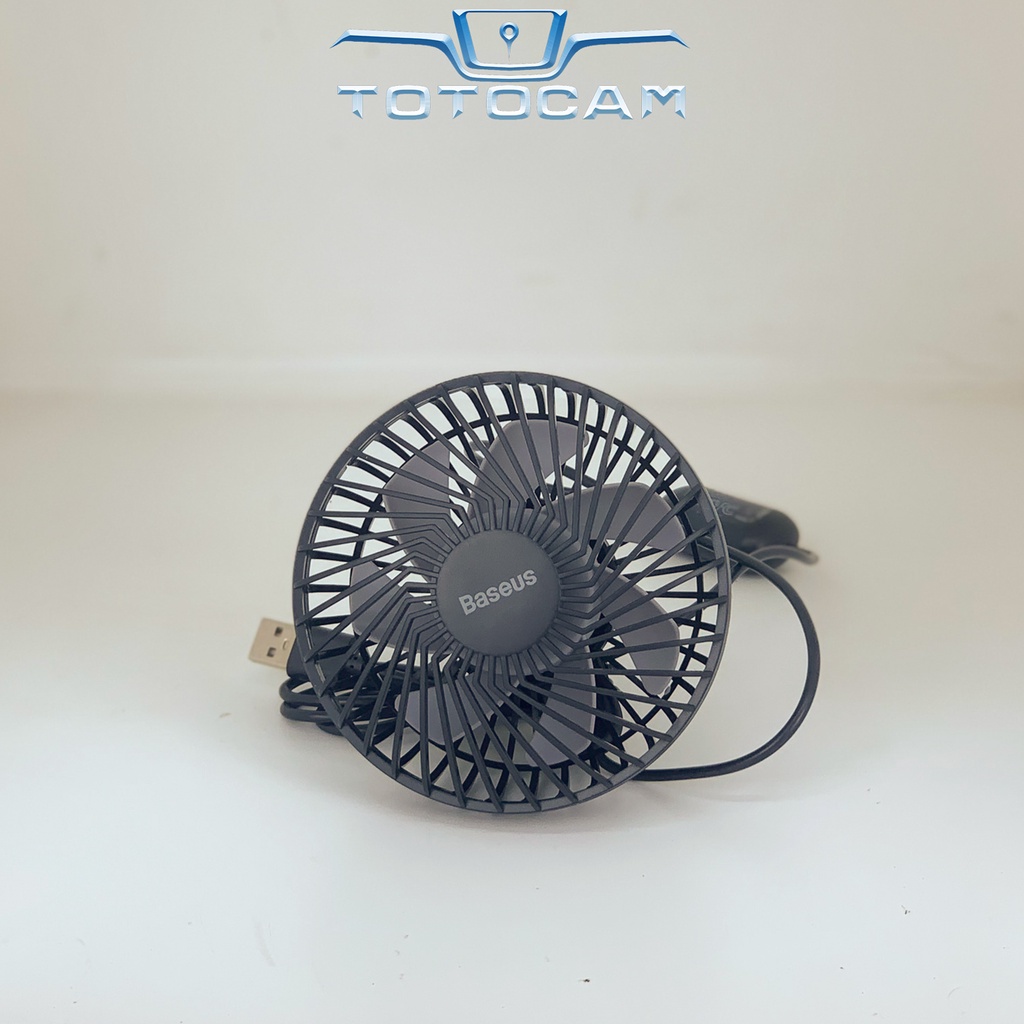 Quạt Kẹp Cửa Gió Điều Hoà Baseus 3 Chế Độ Siêu Mát CXQC-A03  | Totocam