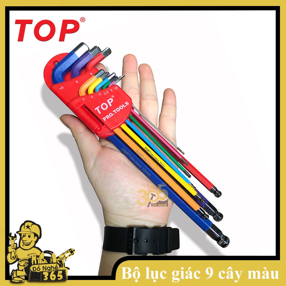 BỘ LỤC GIÁC 9 CÂY MÀU TOP