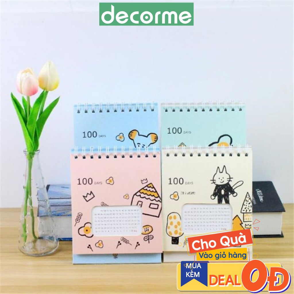 Lịch bàn 100days planner DREAMER