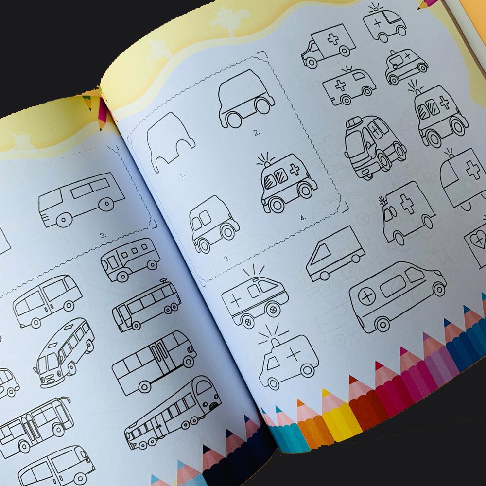 Sách - Bé Tô Màu 9999 Hình Ảnh Song Ngữ dành cho trẻ từ 2 - 6 tuổi