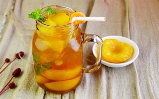 Đào ngâm Alcurnia 860g